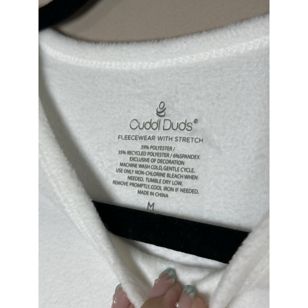 Cuddl Duds Fleecewear With Stretch LOT - Black And White Women’s Medium - Picture 4 of 11